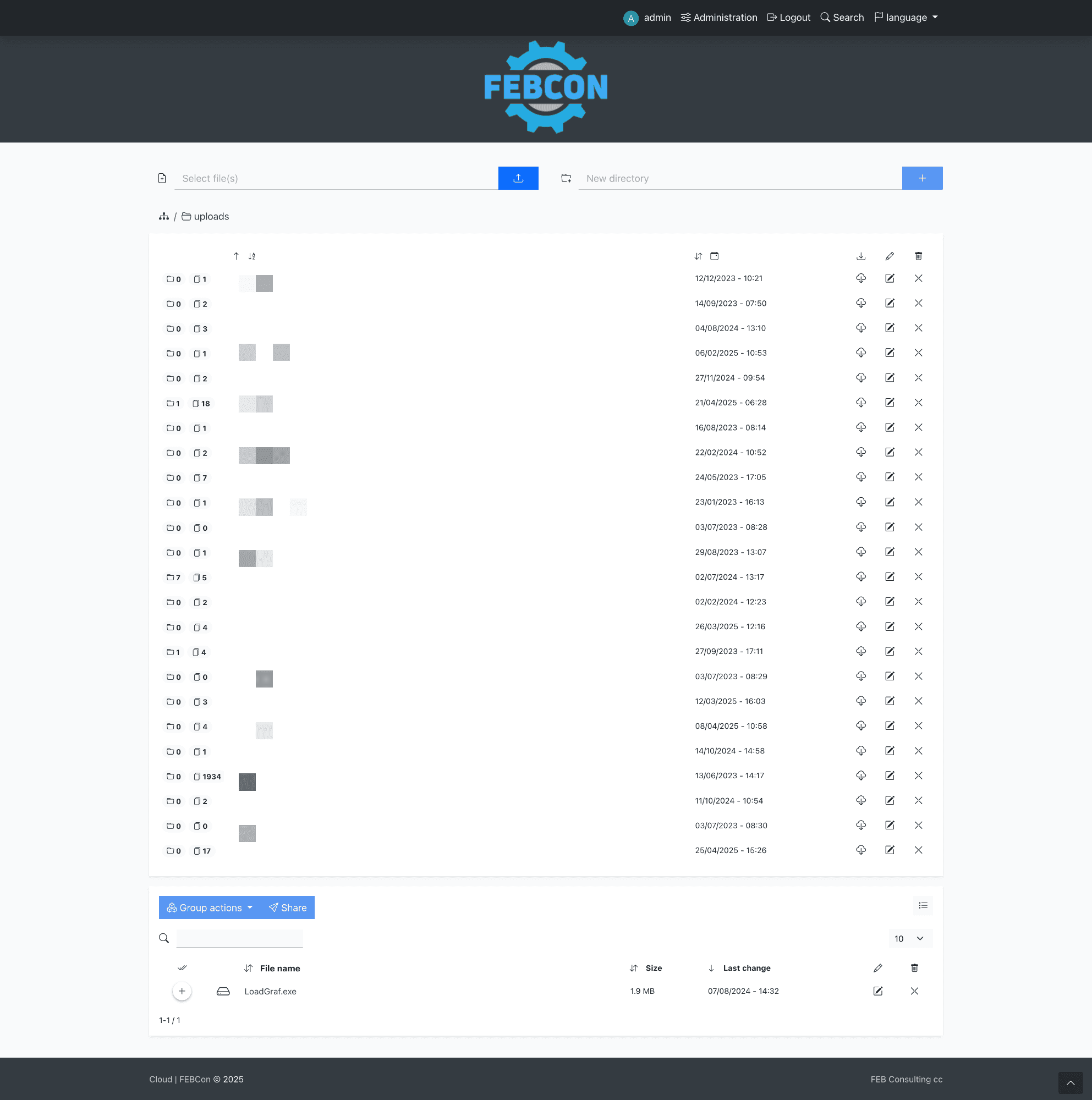 Febcon Cloud - Secure File Sharing Platform